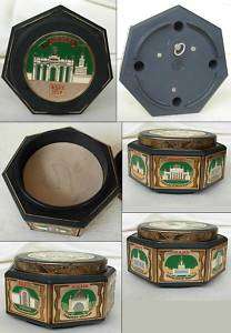 VINTAGE MOSCOW PLASTIC MUSIC BOX, RUSSIA/USSR, 1970  