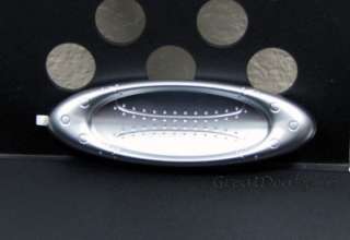 RARE OAKLEY THUMB PRINT METAL ICON silver grey display medusa romeo 1 