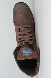 Palladium The Baggy Leather Gusset Boot in Chocolate  Karmaloop 