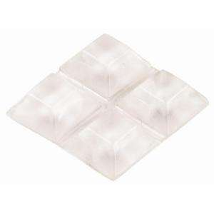   Gard Self Adhesive Vinyl Square Bumpers 12 Pack 9565 at The Home Depot