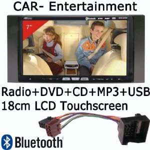 Multimediagerät Radio+DVD+Bluetooth+18cm Touchscreen für Ford Focus 