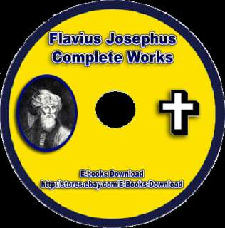 Complete Works of Flavius Josephus CD Ebook PDF NEW  