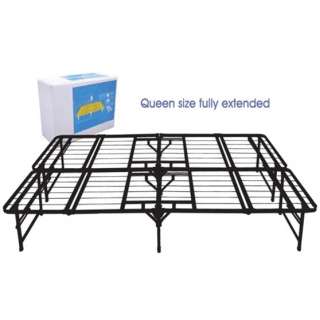 Quad Fold Metal Platform Bed Frame 612650125110  