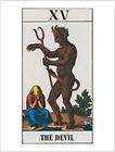 Postcard of The Devil Tarot Card