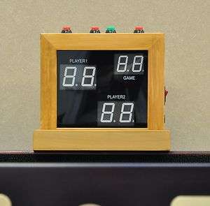 PLAYER ELECTRONIC SCOREBOARD FOR SHUFFLEBOARD OR OTHER GAME TABLES 