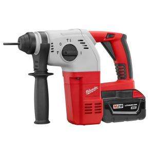 Milwaukee M28 Cordless Lithium ion 1 in. SDS Rotary Hammer Kit 0756 22 