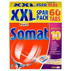 Somat 10 XXL Spar Pack 60 Tabs, 1200 g  Drogerie 