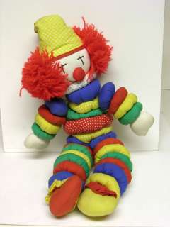Soft Clown Doll Yo Yo Style Many Colors 20 inch  