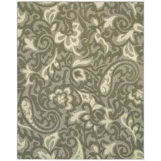   and Flesh and Ivory 8 Ft. Square Area Rug 289157 