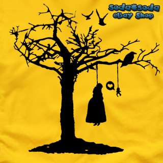 SUICIDE TREE suicidal stencil Mens T SHIRT zero Roots L  