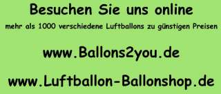 Inhalt 5 Ballon Tauben mit Band