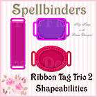 Spellbinders Shapeabilities Ribbon Tags Trio S3 150  