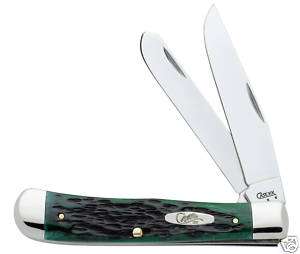 CASE XX KNIVES BERMUDA GREEN BONE TRAPPER KNIFE #9720 MINT NEW IN BOX 