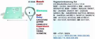 Bosch / Siemens Regenerierdosierung NEU 215761  