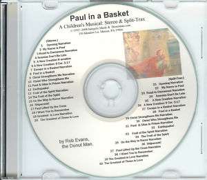 Paul in a Basket   by Rob Evans the Donut Man   CD  