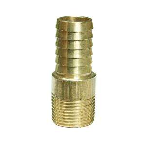 Brass Barb Fitting FPU78 993LF at The Home Depot