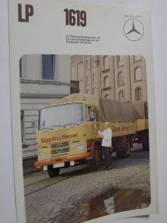   / Hochformat / Autor Prospekt / DIN A 4 / Daimler Benz AG Stgt