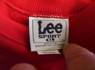 Vintage Chicago Bulls Lee Sport Embroidered Sweatshirt  