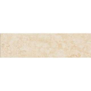 Jeffrey Court Creama 3 In. X 6 In. Honed Marble Floor and Wall Tile 