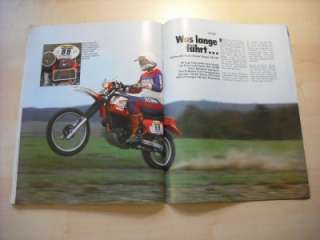 PS Sport Motorrad 05/1982 Honda XR 550 Paris Dakar im Fahrbericht auf 