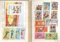 Old Russian Sports Postage Stamps, Olympics & Soccer  
