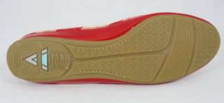 145 VIA SPIGA BELOVED Red Womens Shoes Flats 8  
