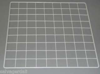 50 NEW MINI Cube Display Grid Panel 14x14 WHITE  