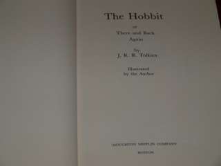 Tolkien 1966 American Edition/Printing THE HOBBIT  
