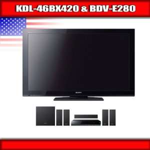  Sony KDL 46BX420   46 BRAVIA LCD TV + Sony BDV E280   5.1 