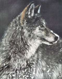 Lesley Harrison  Full Brother  Wolf Print S/N #420  
