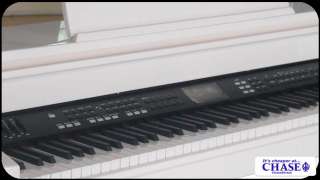 CHASE CDP 529 DIGITAL BABY GRAND PIANO HIGH GLOSS WHITE  