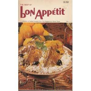  The Best of Bon Appetit   Vol 1 Bon Appetit Books