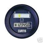 NEW CURTIS BATTERY CHARGE METER AND HOUR METER FORKLIFT