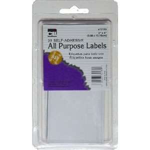 Charles Leonard Labels   Self Adhesive   All Purpose   2 x 4   35 