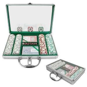  Trademark Games 200   Pc. High Roller Poker Chip Set with 
