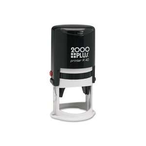  COSCO 2000 Plus R40 Printer Stamp,1.5 Diameter   Black 