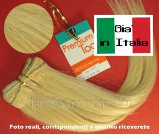 Hair EXTENSION 70g colore#613 FASCIA INTERA ALLUNGAMENTO CAPELLI VERI 