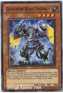 3x EXVC EN034 *Gladiator Beast Tygerius* YuGiOh  