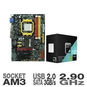  ECS A785GM AD3 (V1.0) Motherboard and AMD ADX635WF 