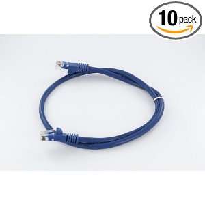  2 Feet CAT5 CAT 5e CAT 5 ETHERNET NETWORKING CABLE Blue 