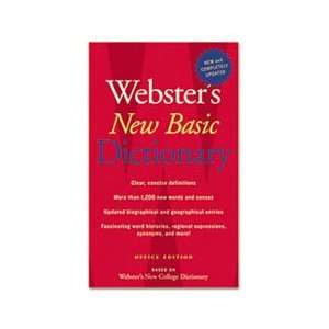  Houghton Mifflin HOU 1019935 WEBSTERS NEW BASIC 
