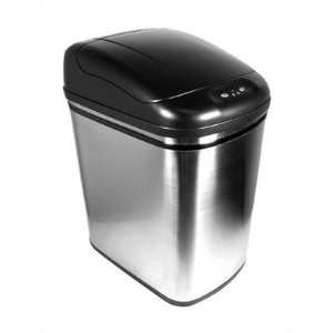  6 Gallon Stainless Steel Infrared Trash Can Office 
