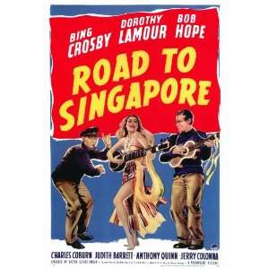   Road to Singapore (1940) 27 x 40 Movie Poster Style A