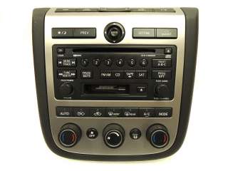 03 2003 NISSAN Murano BOSE Radio Stereo 6 Disc Changer CD Player 