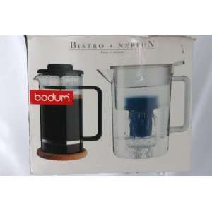  Bodum Bistro 8 Cup Coffee Maker and Neptune Water Filter 