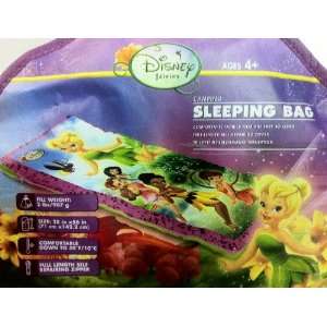 Disney Fairies Sleeping Bag   Purple 