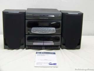 Emerson 3 CD Changer Home Audio System MS7775  