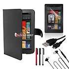 5in1 Accessory Leather Case+Screen Protecter+Stylus For  Kindle 