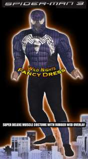 FANCY DRESS COSTUME D MUSCLE CHEST VENOM SPIDERMAN 3  