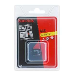 SanDisk 4GB microSD Memory Card for Nokia E71, 6650 Fold, 5610, 6301 
